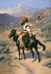 Indiani łowca - Frederic Remington — widok dzieła