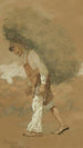 Transportu paszy - Frederic Remington — widok dzieła