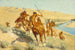 Epizoda z karabinem bawoła - Frederic Remington — widok dzieła