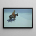 Przyjaciele czy wrogowie, zwiadowca - Frederic Remington — oprawiony obraz na ścianie