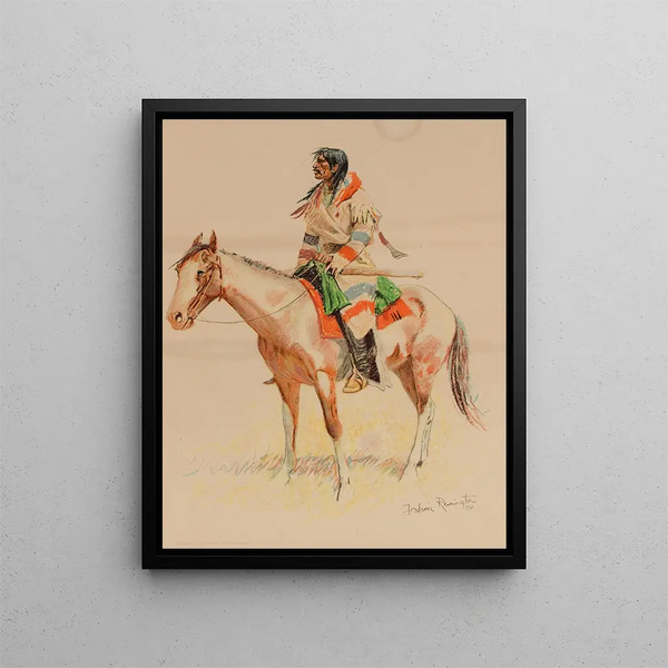 Métis - Frederic Remington — oprawiony obraz na ścianie