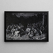 Rassemblement indien - Frederic Remington — oprawiony obraz na ścianie