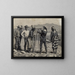 Patrzenie przez teleskop - Frederic Remington — oprawiony obraz na ścianie