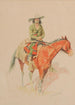 Vieux Ramon - Frederic Remington — widok dzieła