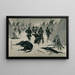 La défaite de Crazy Horse - Frederic Remington — oprawiony obraz na ścianie