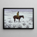 Opiekun stada - Frederic Remington — oprawiony obraz na ścianie