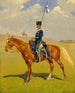 Le Hussard - Frederic Remington — widok dzieła