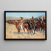 Le Major mexicain - Frederic Remington — oprawiony obraz na ścianie