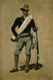 Amerykański żołnierz, wojna hiszpańsko-amerykańska - Frederic Remington — widok dzieła