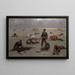 Ile kosztowała nieoznakowana krowa - Frederic Remington — oprawiony obraz na ścianie