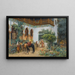 Une Cour Nord-Africaine - Frederick Arthur Bridgman — oprawiony obraz na ścianie