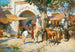 W souku w Algierze - Frederick Arthur Bridgman — widok dzieła