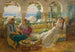 na tarasie - Frederick Arthur Bridgman — widok dzieła