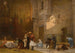 Modlitwa w meczecie w Kairze - Frederick Arthur Bridgman — widok dzieła