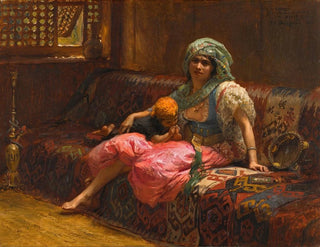 Frederick Arthur Bridgman - Tender Moments.webp