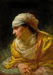 Le regard - Frederick Arthur Bridgman — widok dzieła