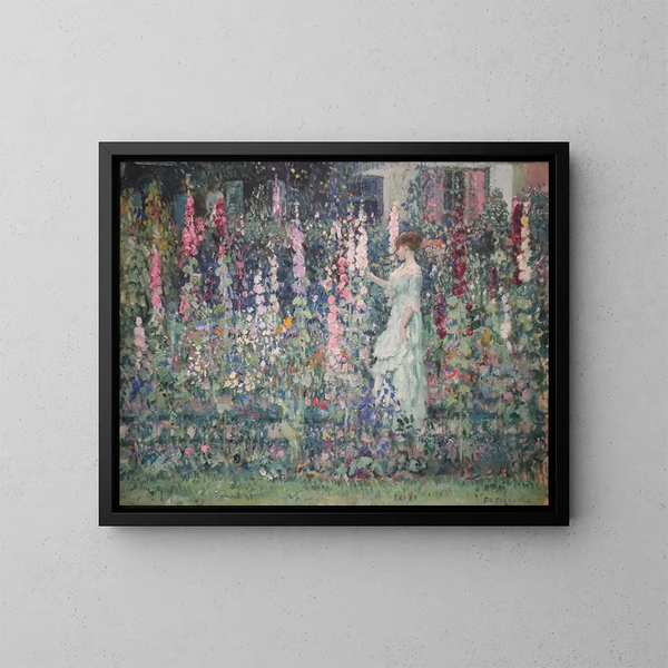 Althéas - Frederick Carl Frieseke — oprawiony obraz na ścianie