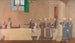 Orphelines dans le réfectoire d'un hôpital se rendant à leur place à table - Frederick Cayley Robinson — widok dzieła