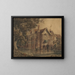 dawny Farnham Hall, Suffolk - Frederick George Reynolds — oprawiony obraz na ścianie