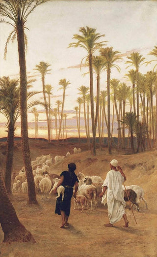 Frederick Goodall - The Palm Grove.webp
