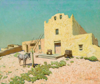 Lagune Pueblo - Frederick Melville Du Mond — widok dzieła