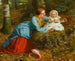 Radosne godziny - Frederick Richard Pickersgill — widok dzieła