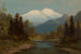 Mont Shasta, Kalifornia - Frederick Schafer — widok dzieła