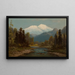 Mont Shasta, Kalifornia - Frederick Schafer — oprawiony obraz na ścianie