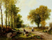 La Promenade du dimanche matin - Frederick William Hulme — widok dzieła