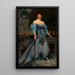 Mademoiselle Anne Mills Archbold - Frederick William MacMonnies — oprawiony obraz na ścianie