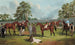 Grupa w zagrodzie toru wyścigowego Dowling Forest Ballarat 1863 - Frederick Woodhouse — widok dzieła