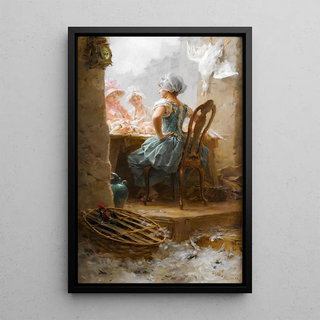 Frederik Hendrik Kaemmerer - At the market.webp