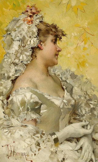 Frederik Hendrik Kaemmerer - Lady In White.webp