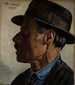 Autoportret - Frederik Lange — widok dzieła