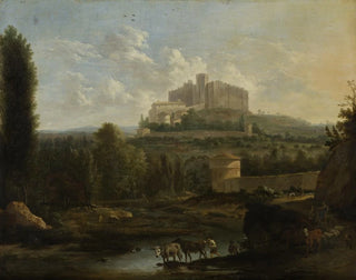Frederik de Moucheron - Landscape with the Castle of Francheville.webp