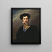 Oskar I 1799-1859 Król Szwecji i Norwegii - Fredric Westin — oprawiony obraz na ścianie
