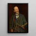 Portret malarza Amaldus Nielsen - Fredrik Kolstø — oprawiony obraz na ścianie