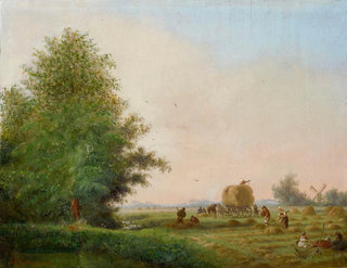 Lipiec - Fredrik Marinus Kruseman — widok dzieła