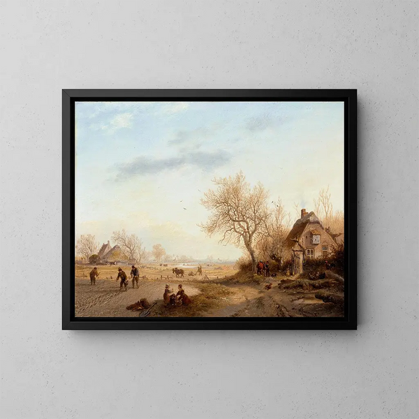 Mars - Fredrik Marinus Kruseman — oprawiony obraz na ścianie
