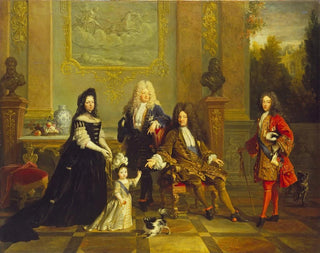 French School - Madame de Ventadour with Louis XIV and his Heirs.webp