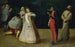 Troupe de comédiens italiens - Ecole Française — widok dzieła
