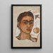 Autoportret bardzo brzydki - Frida Kahlo — oprawiony obraz na ścianie