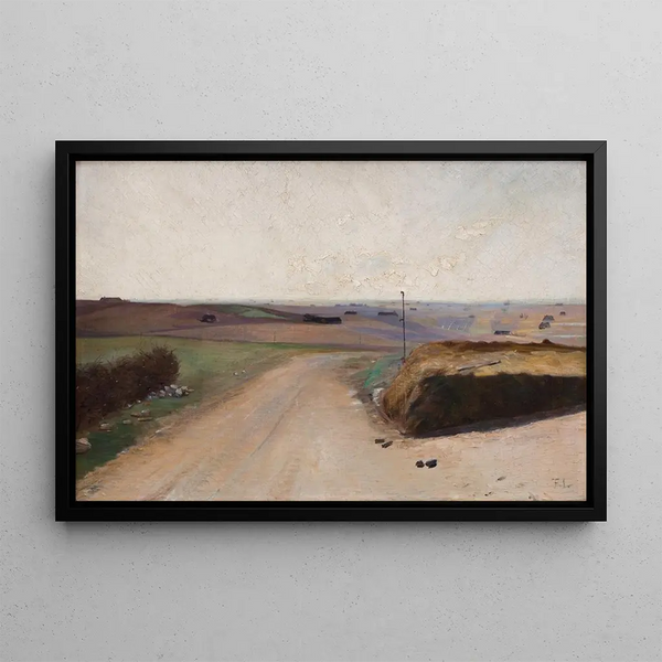 Fridolin Johansen - A Landscape The Island of Mors jutland.webp