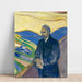 Reprodukcja obrazu Friedrich Nietzsche - Edvard Munch