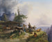 Ekonomia alpejska na Untersberg - Friedrich August Matthias Gauermann — widok dzieła