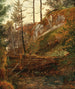 Le barrage près de Miesenbach - Friedrich August Matthias Gauermann — widok dzieła