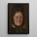 Marie Deutsch matka artysty - Friedrich Deutsch — oprawiony obraz na ścianie