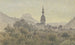 Schandau z Lilienstein - Friedrich Eugen Peipers — widok dzieła