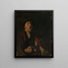 Le buveur - Friedrich Fehr — oprawiony obraz na ścianie