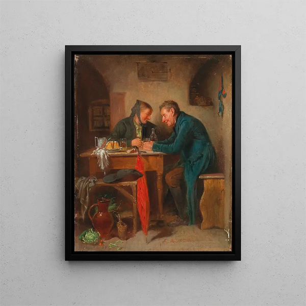 Friedrich Friedlnder - The Red Umbrella.webp